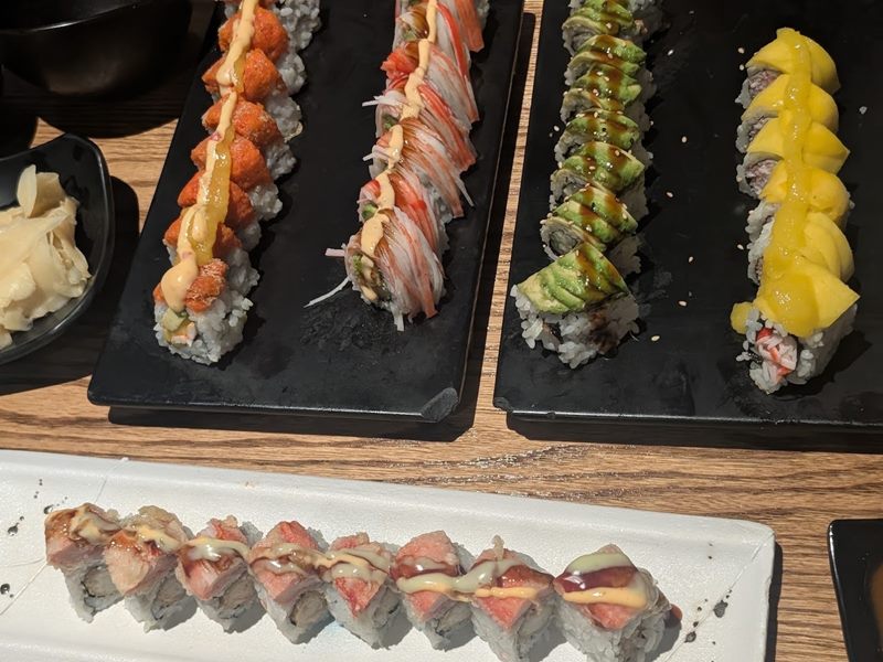 Umami Sushi Hibachi Restaurant and Bar food